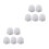 10 Pcs Plastic Toilet Brush Replacement Heads For Cleaning 8