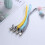 4Pcs Infant Pacifier Clips Modern Teething Strap Holder For Boys 3