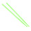 2 Stück Nylon-Drumsticks, tragbar, grasgrün 11