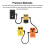 Gitarren-Patchkabel, 90-Winkel, 6,35 mm, Metall-PVC 4