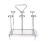 Soporte Metal Para De Vino Con Drenaje 5