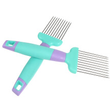 2pcs Stainless Steel And Onion Needles Onion Slicers Food Slicers