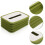 Compacte Siliconen Tissue Houder Vouwbaar En Wasbaar Groen 5
