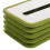 Compacte Siliconen Tissue Houder Vouwbaar En Wasbaar Groen 10