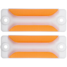 6 Pcs Warning Delineator Traffic Safety Road Marker Reflective Signs