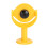 Compact MP105-B Single Prism Reflector with ABS Shell 25.4mm Glass 9