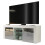 Creative Furniture TV Unit 145cm - White & Grey Gloss Doors 3