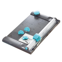 5-in-1 A4 Paper Cutter 10-Sheet Manual Guillotine Cutter Straight Dashed Curve Crease Line Fillet Cut Photo Paper Fabric