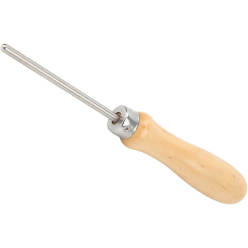 Racket Stringing Awl Wooden Handle Ergonomic Design For Outdoor Use 2