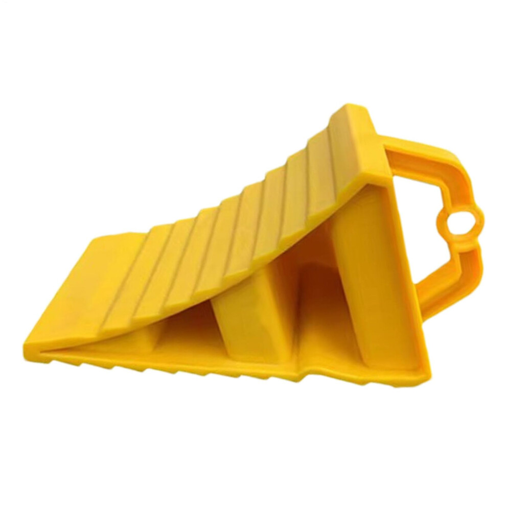 Wheel Chocks Heavy-Duty Rubber Anti-Slip Ramp Pads For Vehicle Parking Safety And Maintenance 9393856176410