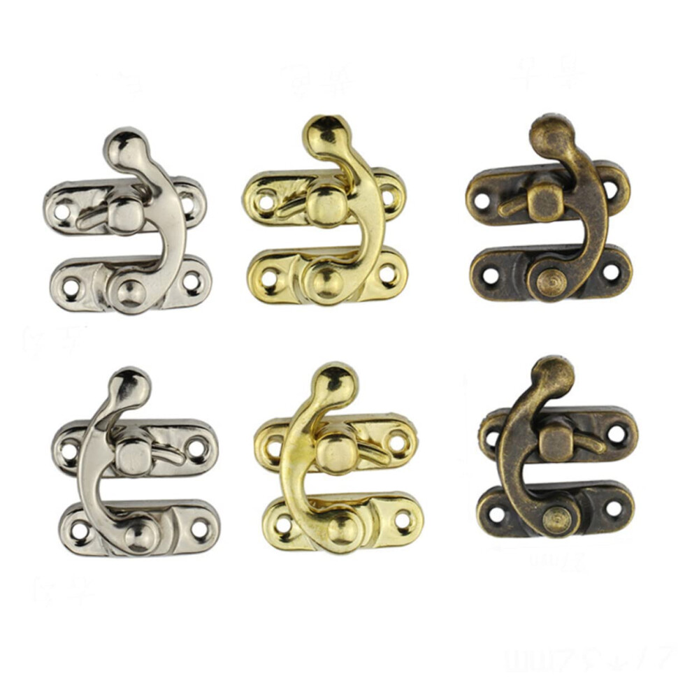 30Pcs Heavy Duty Iron Chest Lock Latch Clamps For Wooden Boxes Rustproof Spring Toggle Fasteners Easy Install 9016109273703