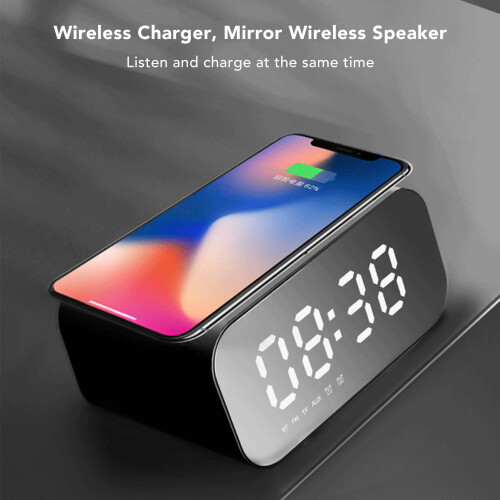 15W kabelloser Lautsprecher 2000mAh Schwarz 45mm Bluetooth 2