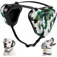 (Colorful) Dog Ear Muffs Noise Protection For Head Circumference Of 17 To 24 In, Dog Ear Protector For Parties Air Travel