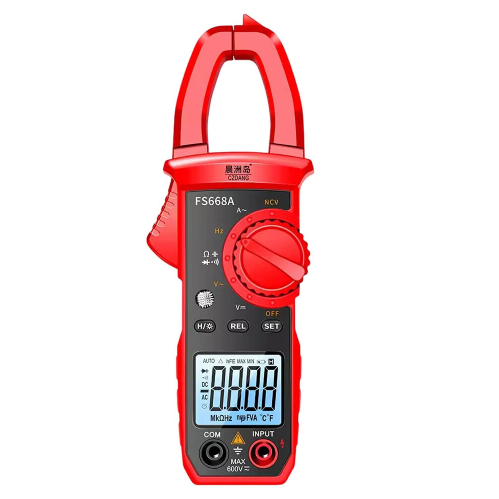 Clamp Multimeter Ac/Dc Clamp Meter, Smart Voltage Meter, Current And Capacitance Measurement 9393856177141