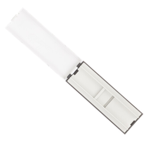 White ABS Oboe Reed Storage Box Durable Portable Reed Organizer
