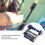 Archery Bowstring Serving Thread Jig Silicone & Metal for Recurve & Compound Bow Blue 4