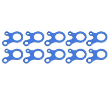 Zeltleine Spanner Abspannleine Kordelspanner für Camping Wandern Outdoor Blau