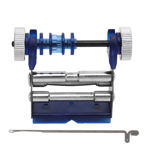 Archery Bowstring Serving Thread Jig Silicone & Metal for Recurve & Compound Bow Blue 1