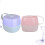 2Stk Baby Schnullerboxen -Percha (Lila + Rosa) 8