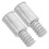 2Pcs De Vassoura Com Extremidade Roscada 20,4Mm 22Mm 1