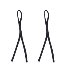2Stück Verstellbares Brillenband Für Outdoor Sport Und Schwarz