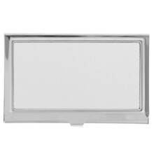 Blank Metal Business Card Holder Sublimations Etui Heat Transfer
