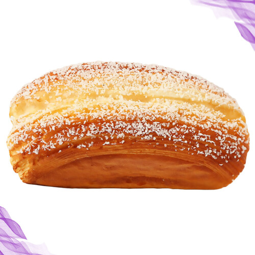 1St Simuliertes Brot PU Blätterteigmodell Orange 1