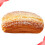 1St Simuliertes Brot PU Blätterteigmodell Orange 4