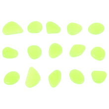 300Pcs Green Resin Fish Tank Rocks Safe Aquarium Landscaping Stones