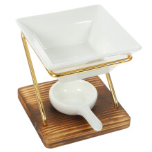 1 Set Keramik Duftlampe Für Ätherische Öle, Wachsschmelzer