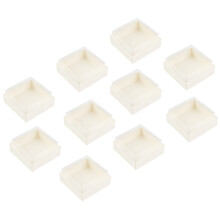 10Stück Kuchenverpackungsboxen Mit Deckel