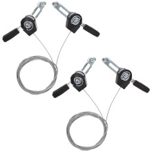 2Stk Fahrrad Schaltwerk Hebel Aus Aluminium & Edelstahl Silber