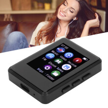Schwarz MP3-Player 1,77-Zoll Bluetooth 5.0 200 mAh, 128 GB