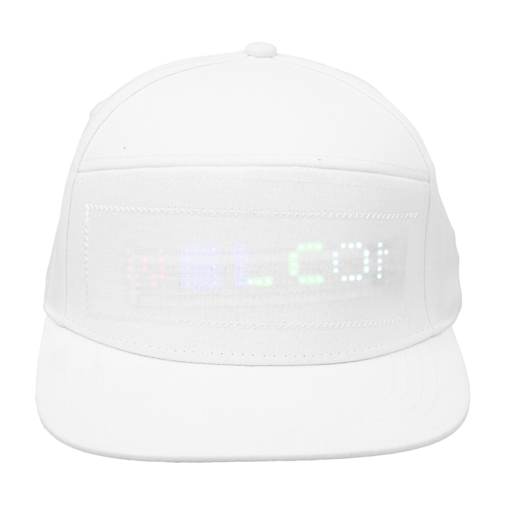 Corlorful LED Display Cap - Bluetooth Control for Festivals-image-OPC-PKWTYSJ-NEW