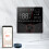 Schwarzer ABS Smart WiFi Programmierbarer Touchscreen-Thermostat, 95-240V 4