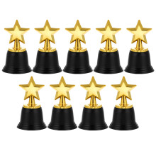 9 Peças Kids Race Game Troféu Plástico Decoração