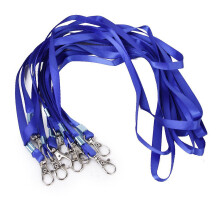 10St ID Badge Lanyard Halsband Mit Karabinerhaken ( )