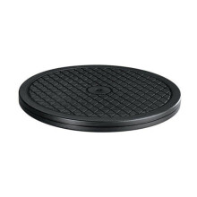 360 Grad Drehbarer Drehteller 25 Cm Für Tonformgebung (Schwarz)