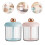 2Stk Foam Bubble Maker Cup Schaumspender Gesichtsreiniger 6