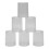 6Pcs Clear Plastic Model Storage Boxes for Small Figurines Display 5