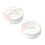 2 Pezzi Scatola In Ferro Texture Per Confetti Feste 9