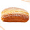 1St Simuliertes Brot PU Kunstblätterteigmodell Orange 6