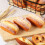 1St Simuliertes Brot PU Kunstblätterteigmodell Orange 9