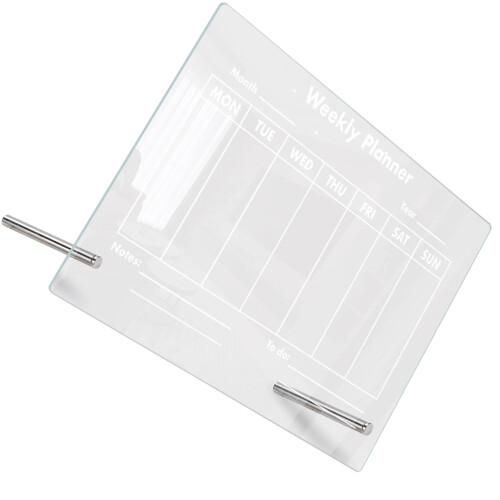 1 Set Transparent Acrylic Memo Writing Board