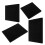 4Pcs Black Foam Padding Sheets For Shipping Grid Insert Box Packaging 1