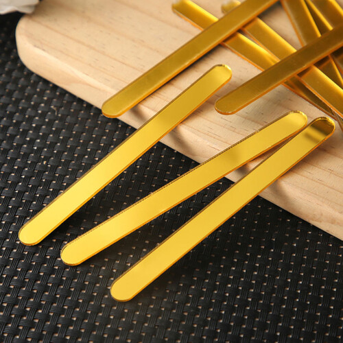 20Pcs Children Diy Ice Cream Sticks Reusable Acrylic Baking Tools 1