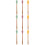 3 Sets 3Pcs Silicone Honey Dippers Sticks Assorted Colors 8