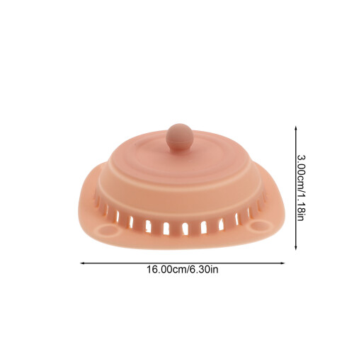 1St Kanaldeckel Bodenablauf Filter Haarstopper Geruchsverschluss 1
