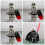 Vader Darth 4pcs 3 Storm Troopers Star Wars Mini Figure Building Block Decor Toy 8