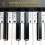 Removable Silicone Piano Keyboard Sticker Label for 61 Keys 4